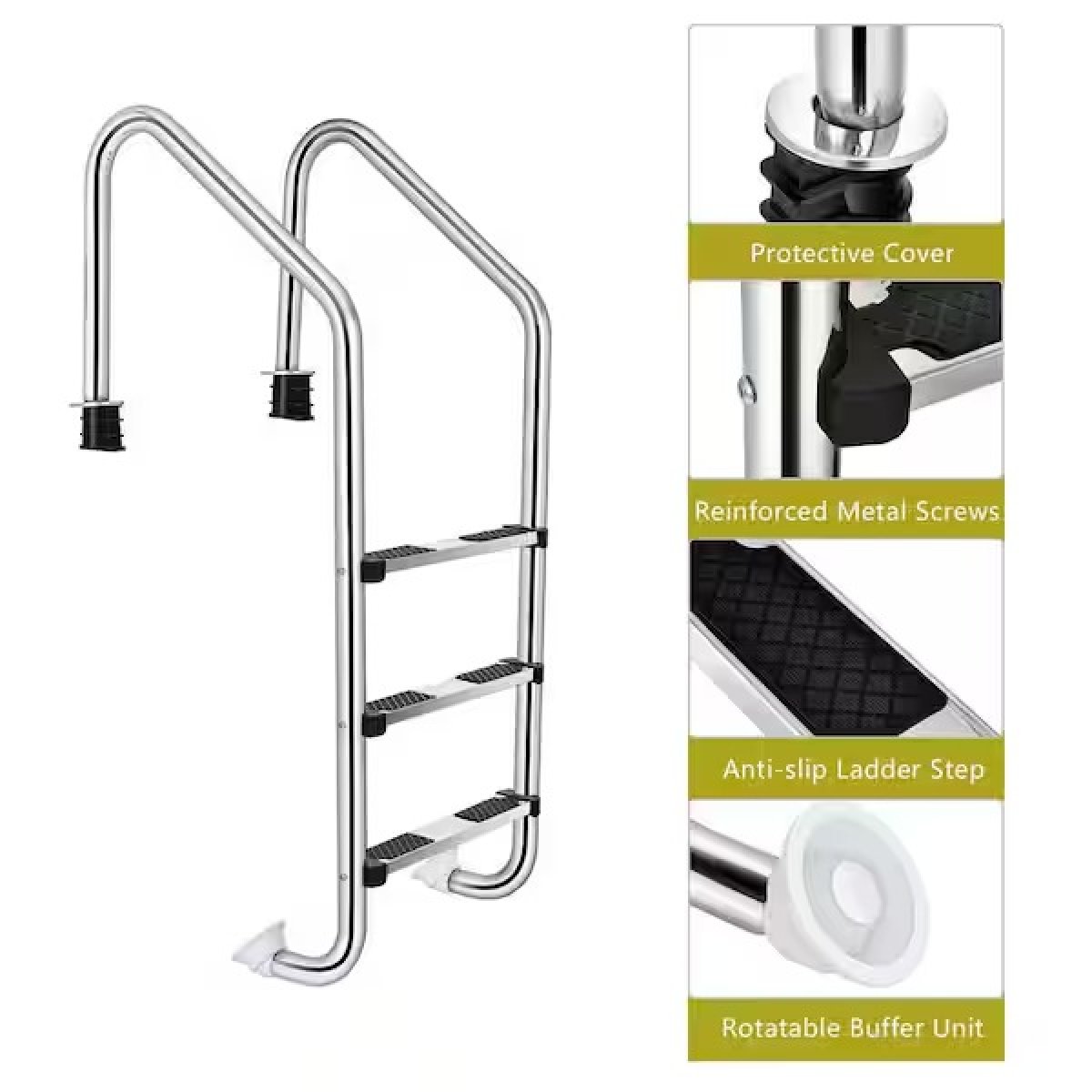 Steel In-Ground Pool Ladder
