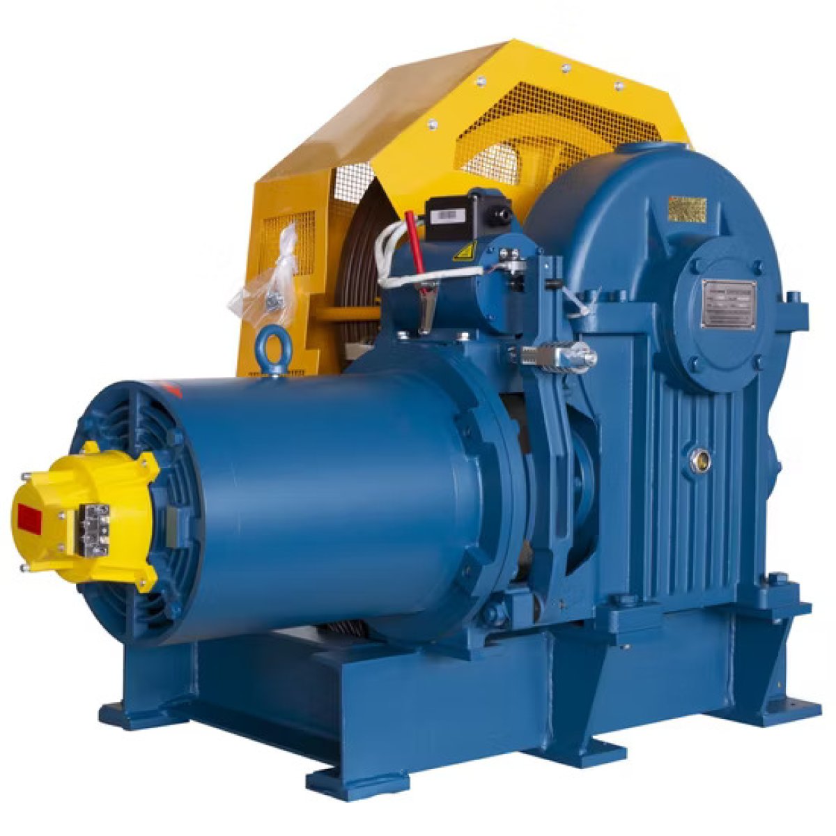 Elevator Lift Geared Traction Machine