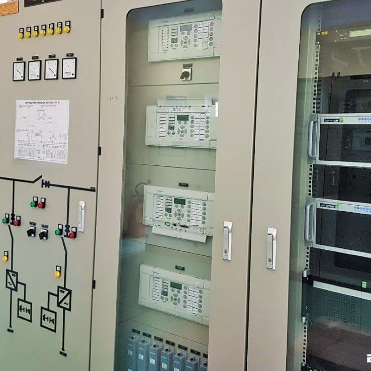Control and protection panels