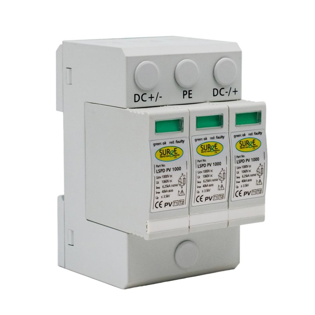 Solar Protection Devices (SPD, Fuse, Isolator)